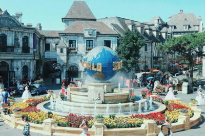Ba Na Hills and Golden Bridge Package Full day Private Tour - Sun World Ba Na Hills (About 6 Hours): French Village, Flowers, and Linh Ung Pagoda