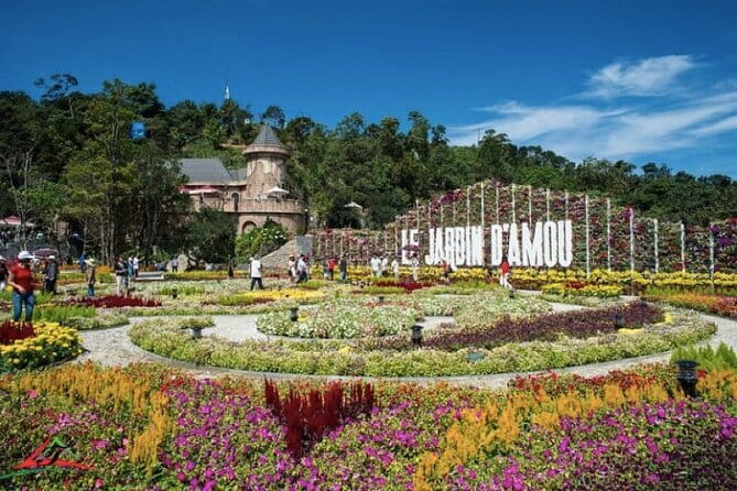 Ba Na Hills - Discover Golden Bridge - L’Jardin Zone: French Architecture Corners Without the Pretend