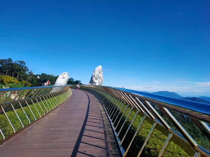 Ba Na Hills Golden Bridge Deluxe Max 12pax Group from DaNang - Golden Bridge, Le Jardin d’amour, and Linh Ung pagoda: three different moods