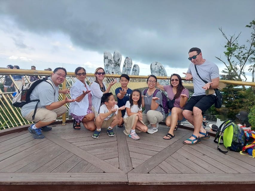 Ba Na Hills Golden Bridge Deluxe Max 12pax Group from DaNang - Fantasy Park with 90+ free games: pick your pace when weather changes