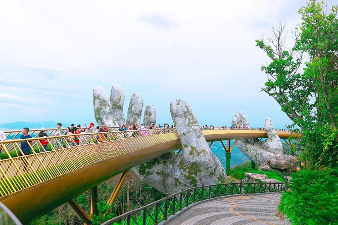 Ba Na Hills & Golden Bridge Full-Day Tour - Golden Bridge on Ba Na: the landmark, the angles, and the mist magic