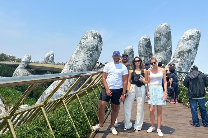 Ba Na Hills & Golden Bridge Sunset Private Tour - Riding the long cable car up to Golden Bridge