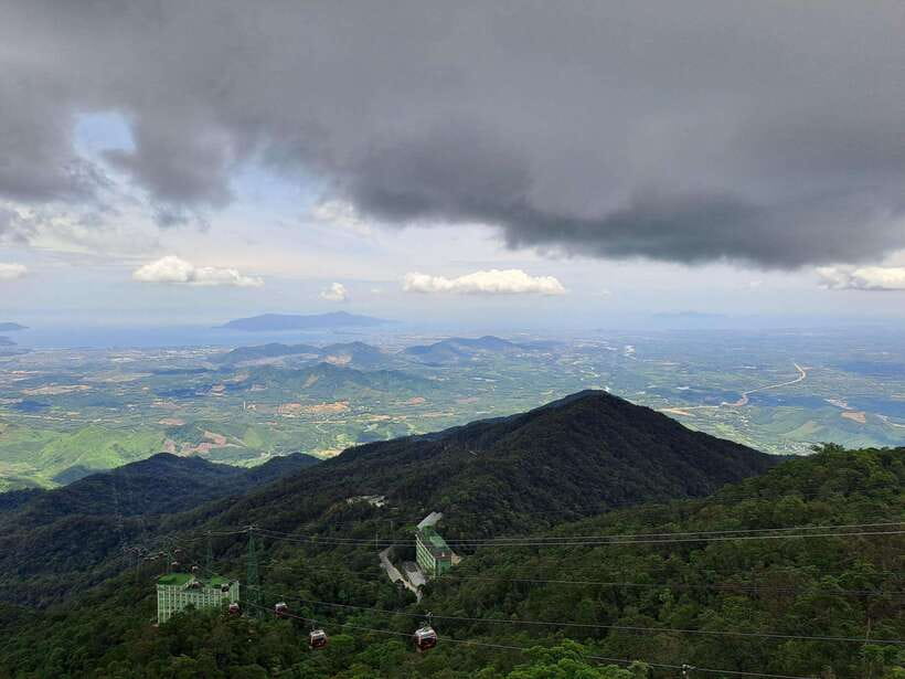 Bana Hills & Golden Hand Bridge Tour from Hoi An/ Da Nang - Linh Tu Pagoda at the highest point: the quiet finish