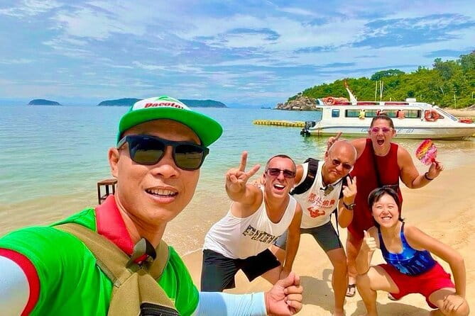 Cham island snorkeling tour - Linh Ung Pagoda: calm time with big views