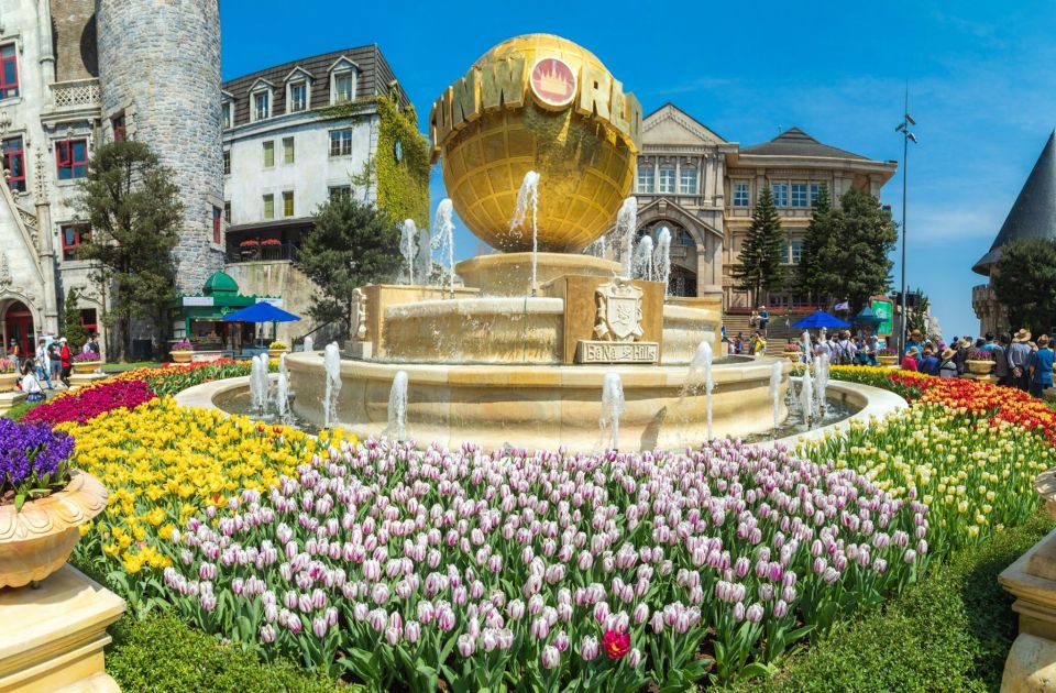 Da Nang: Ba Na Hills and Golden Bridge Cable Car Ticket - Temples, Towers, and the Route of Spiritual Stops