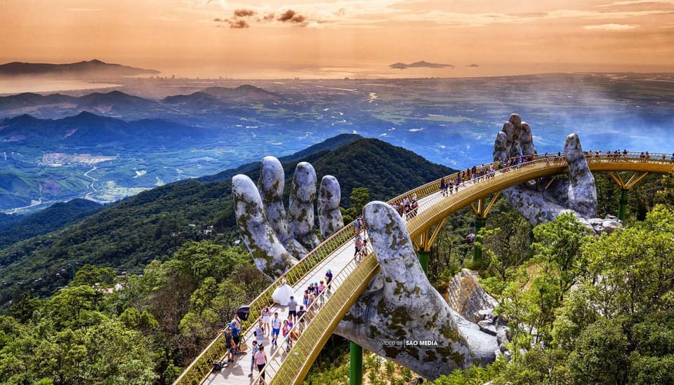 Da Nang: Ba Na Hills Entry with Cable Car and Lunch Option - French Village Replica and Luna Castle: Fantasy Architecture on a Mountain