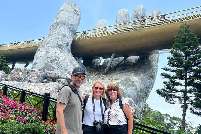 DA NANG Ba Na Hills, Golden Bridge & Cable Cars PRIVATE TOUR - Ba Na Peak at 1500 meters: Lunar Castle and Eclipse Square