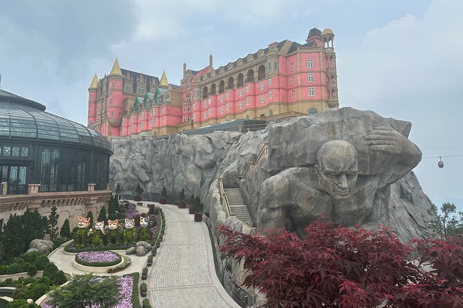 DA NANG Ba Na Hills, Golden Bridge & Cable Cars PRIVATE TOUR - Back down plus two city icons: Dragon Bridge and Love Bridge
