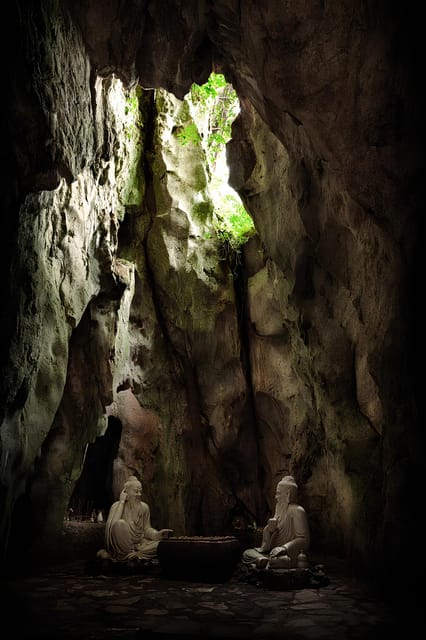 Da Nang Half day City Tour: Linh Ung, Marble & Am Phu Cave - Âm Phủ Cave (Hell Cave): Walking the Recreated Underworld