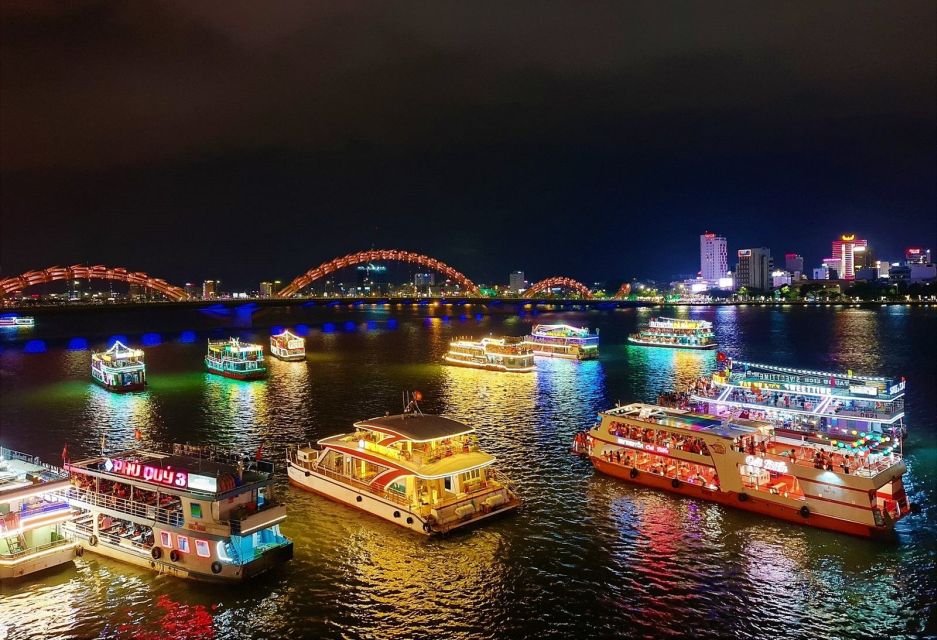 Da Nang: Han River Local Cruise by Night - Drinks and the Bar on the Upper Deck