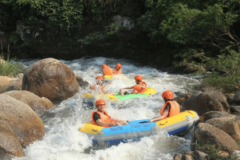 Da Nang: Hoa Phu Thanh Rafting Ticket - The actual day on the ground: timing, rafting, and park time