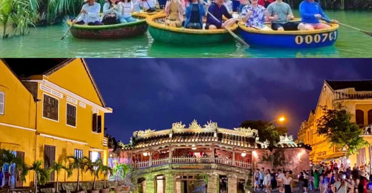 Da Nang/Hoi An: Coconut Village Boat and Hoi An City Tour - Hoi An Ancient Town: Phuc Kien hall, old merchant houses, and the Japanese Bridge