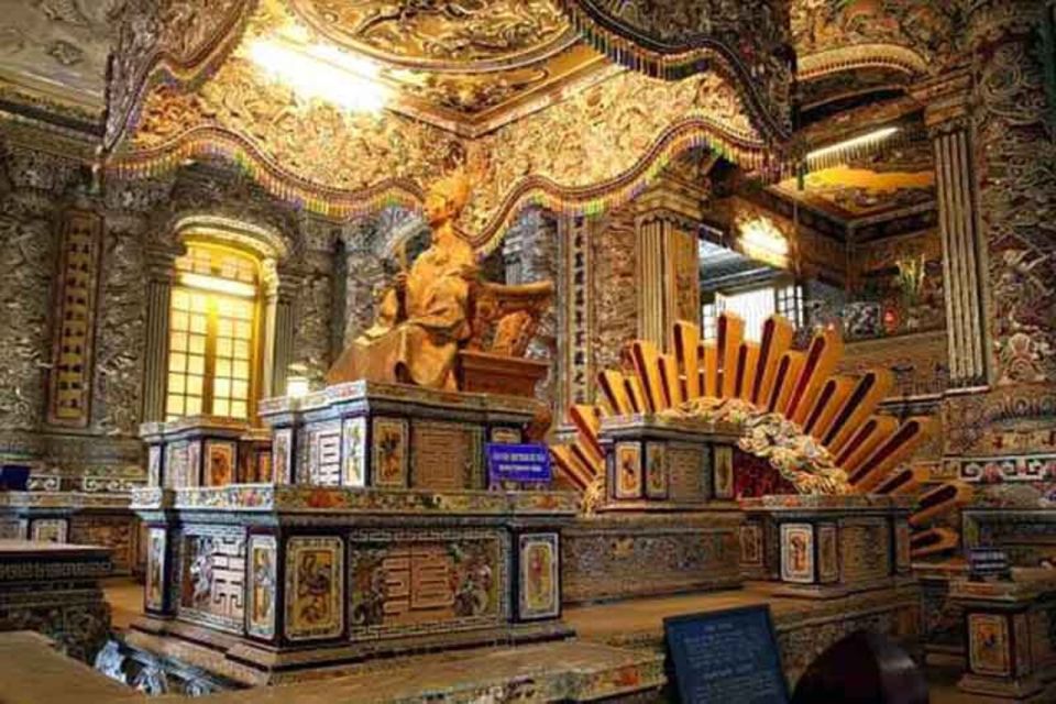 Da Nang: Imperial City of Hue Day Trip with Lunch and Ticket - Khai Dinh Tomb: the royal stop that sets the mood