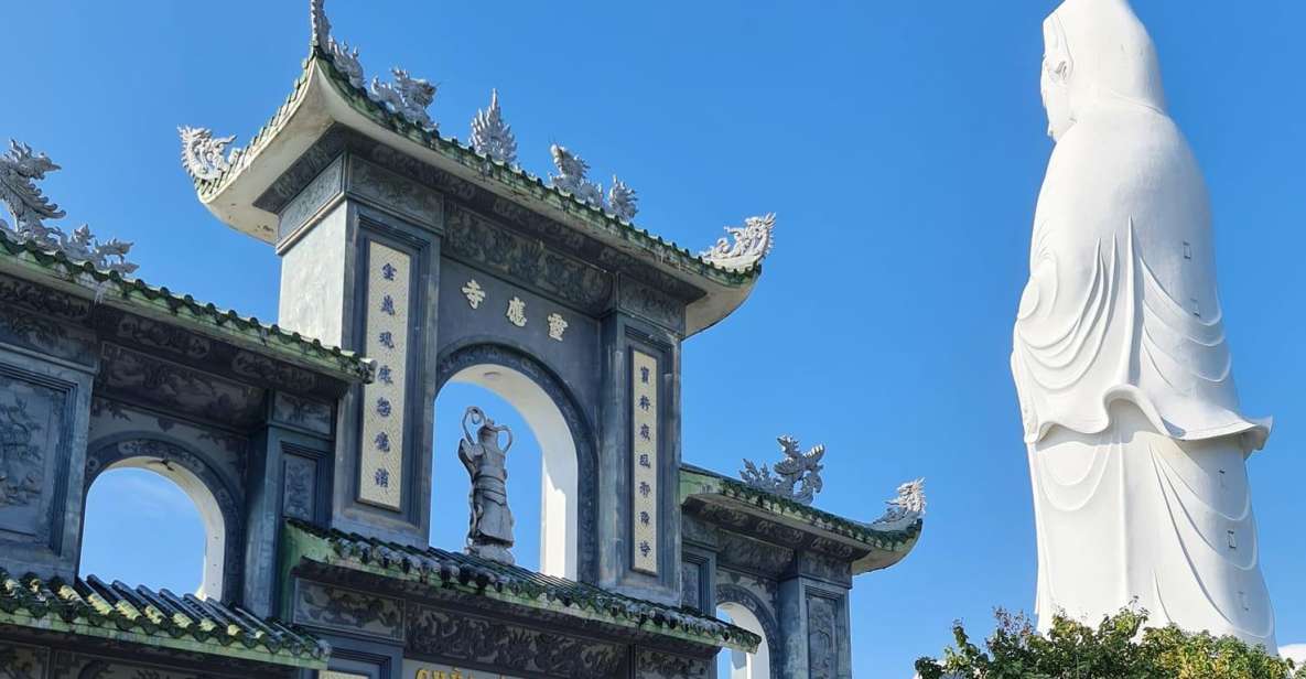 Da Nang: Lady Buddha, Marble Mountains, and Am Phu Cave Tour - Marble Mountains: temples, the five elements, and lots of steps