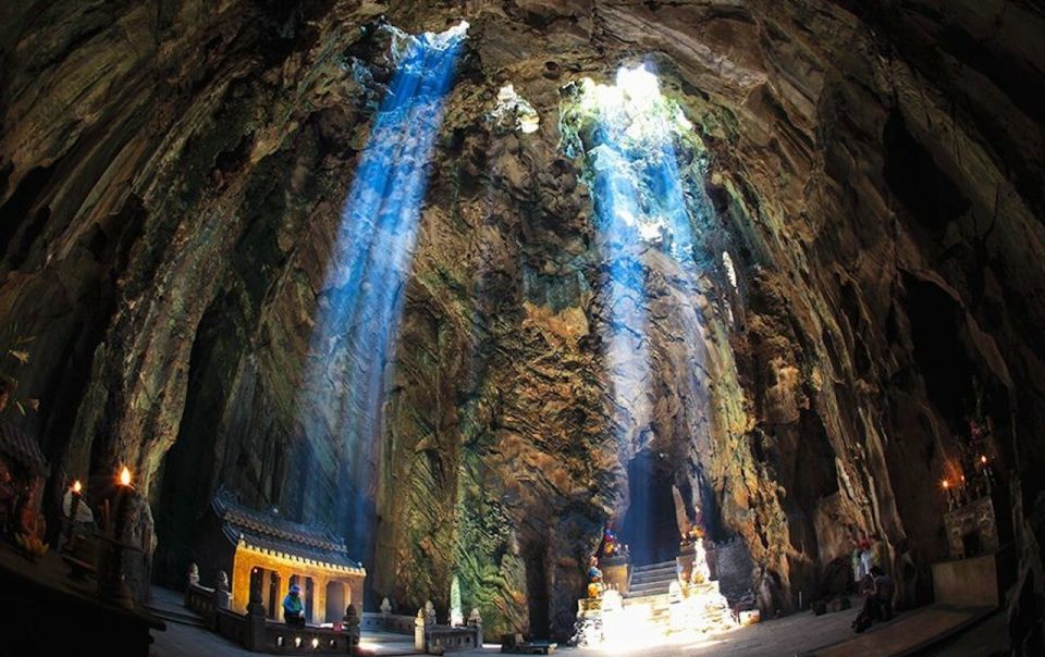 Da Nang: Lady Buddha, Marble Mountains, and Hoi An Day Trip - Marble Mountains Steps, Caves, and Non-Nuoc Stone Carving