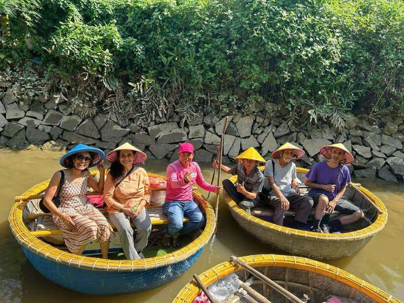 Da Nang: Marble Mountains, Hoi An, and Coconut Forest Tour - Caves, Temples, and the View Up Top