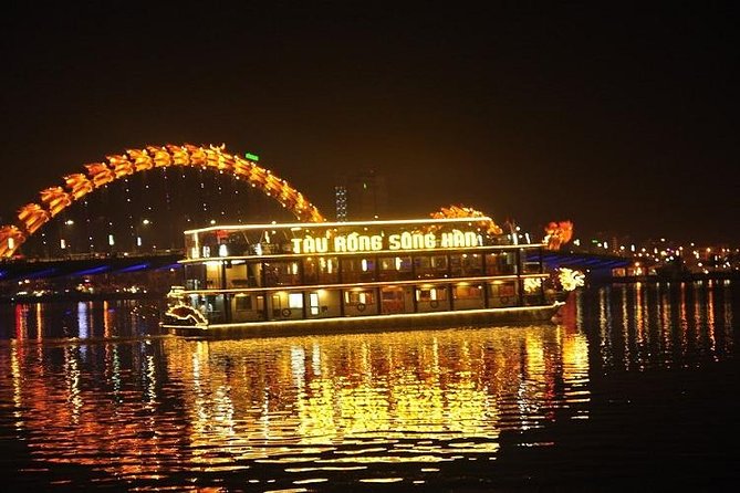 Da Nang Night Motorbike Tour & River Cruise Riding By Lady Rider - Food on the move: local noodles, plus a drink with the cruise