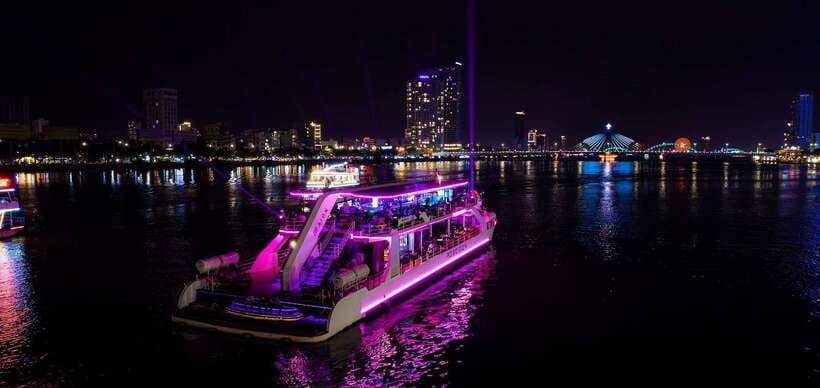 Da Nang: Poseidon Cruise with Dinner and Dragon Bridge Show - Poseidon Cruise on the Han River: the core experience in plain terms