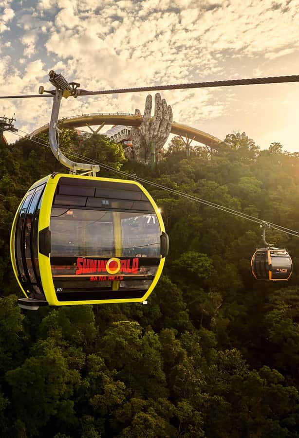 Danang: Golden Bridge by Private Car or Bus w hotel pickup - Your itinerary at Ba Na Hills: from cable car to Golden Bridge