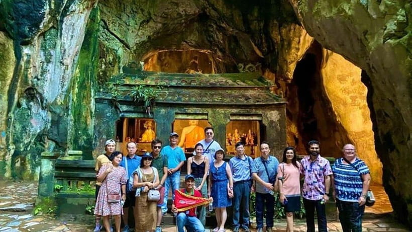 DaNang/HA: Lady Buddha, Marble Mountain & Am Phu Caves Tour - Getting picked up in Da Nang or Hoi An (and actually using the time)