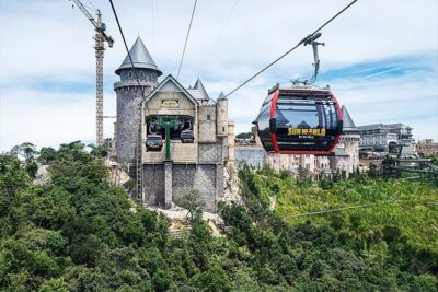 Explore Ba Na Hills from Danang - The ride up: transfers and a cable car built for the long look