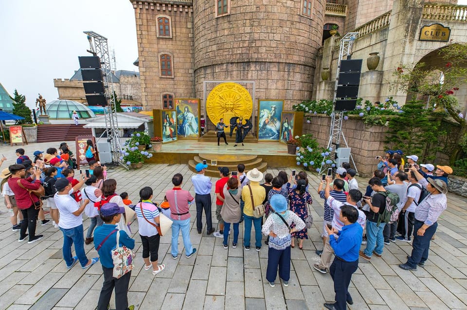 From Da Nang: Full-Day Ba Na Hills and Golden Bridge Tour - Lunch on the mountain: included, buffered, and practical