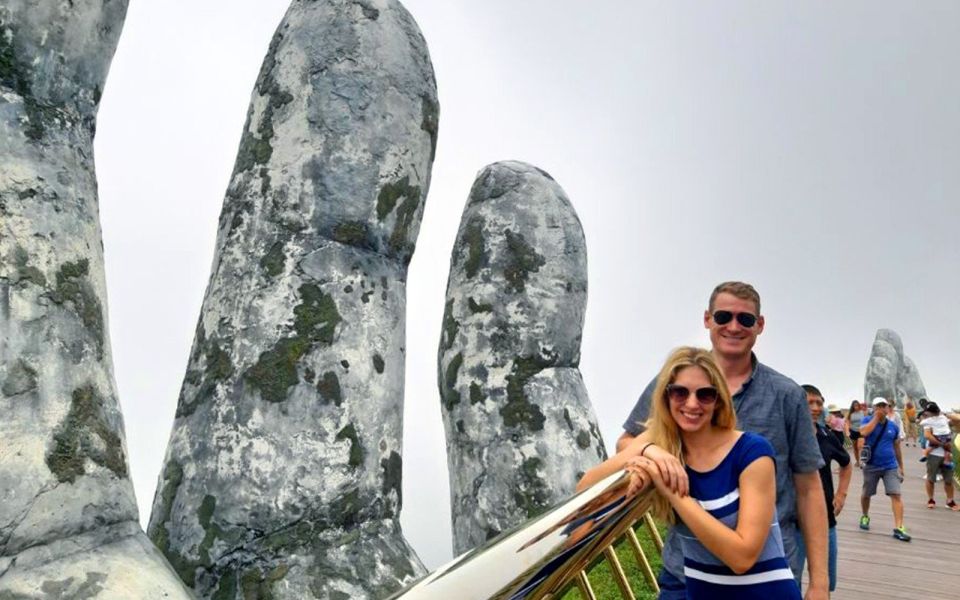 From Hoi An and Da Nang: Bà Nà Hills and Golden Bridge Tour - Chua Mountain Peak and Linh Chua Linh Tu Temple: High Views Plus Quiet Corners