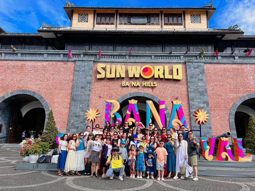 From Hoi An/Da Nang: Ba Na Hills and Golden Bridge Day Trip - French Village, wine cellar, and Linh Ung Pagoda: variety beyond the photos