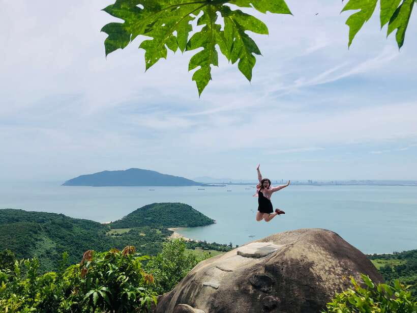 From Hue/Da Nang/Hoi An: Hai Van Pass Tour by Motorbike - Lang Co Beach lunch and the fresh-water swim break