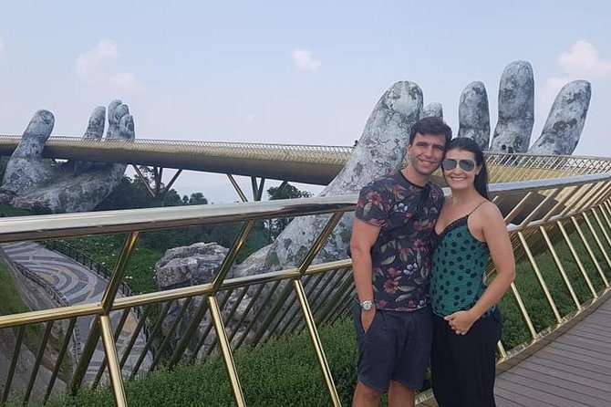 GOLDEN BRIDGE BA NA HILLS - CABLE CAR & Da Nang City PRIVATE TOUR - Dragon Bridge: Fast Photo Stop, Real City Context