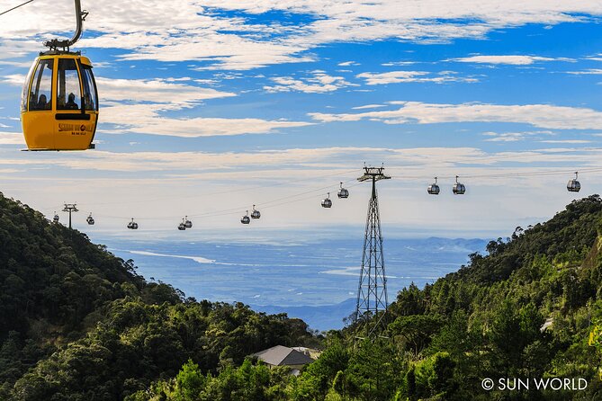 Golden Bridge -Ba Na Hills including buffet lunch ,Cable car 2 way From Da Nang - Starting from Da Nang: pickup that keeps the day moving