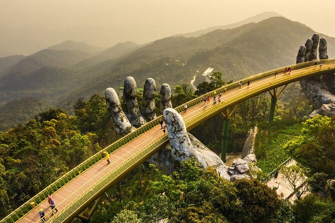 Golden Bridge -Ba Na Hills including buffet lunch ,Cable car 2 way From Da Nang - Buffet lunch in the hills: how to eat well without losing time