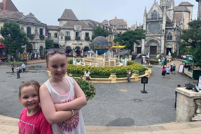 GOLDEN BRIDGE & BA NA HILLS & MARBLE MOUNTAIN-Private Guided Tour - Ba Na Hills by cable car: the ride with a Guinness-style headline