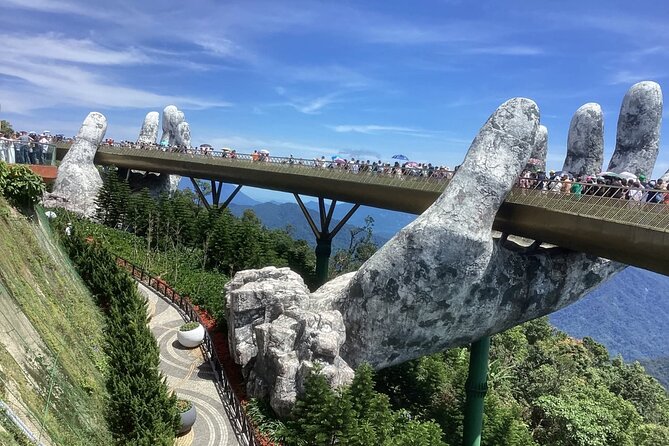 Golden Bridge & Ba Na Hills & Marble Mountain Private Tour - Sun World Ba Na Hills: riding the cable car and getting your bearings