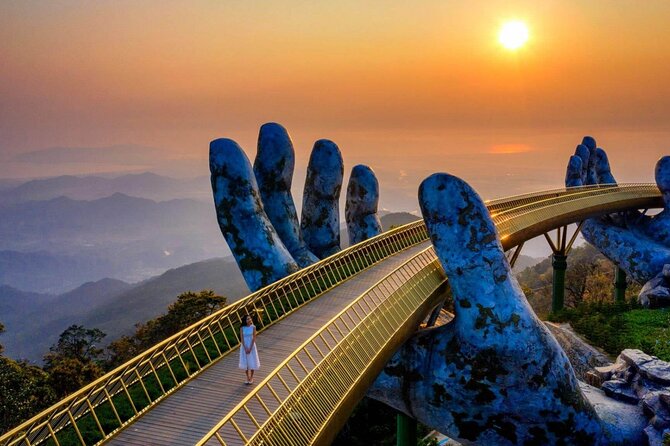 Golden Bridge Ba Na Hills with Buffets Lunch 2 ways cable car - Key points at a glance