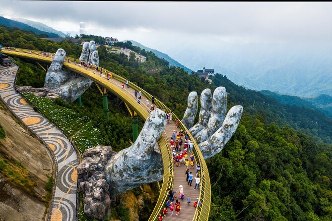 Golden Bridge Ba Na Hills with Buffets Lunch 2 ways cable car - Kayaking and swim time: great on paper, variable in the real world