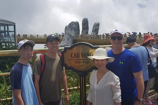 Golden Bridge-Dragon Bridge-Marble Moutain-Monkey Mountain fromHoi An or Da Nang - Golden Bridge to Marble Mountains: how this day actually feels