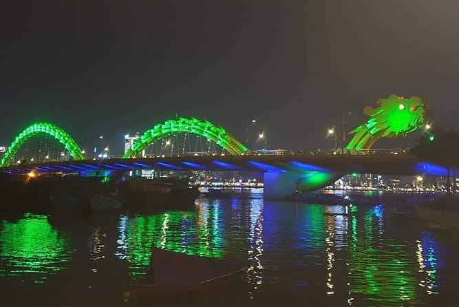 Guided Dragon Bridge Breathing Fire/Water & Da Nang city tour - The day’s flow: a 3pm pickup that lands you by the bridges at night