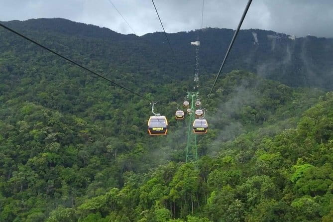 Guided private tour to Ba Na Hills and My Son Holyland - Cable car to the top: the ride that sets the tone