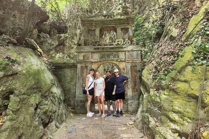 Guided Tour to Marble Mountain &HoiAn City-BoatRide-Night Market - Marble Mountains by Elevator: Caves, Pagoda, and the Wood-Earth-Metal-Fire Viewpoints