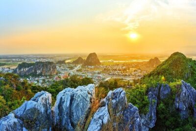 Hoi An Ancient town -Marble Mountains Tours FROM DANANG(15H30-21H - Hoi An Ancient Town after dark: Japanese Bridge and the Hoai River walk
