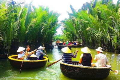 Hoi an Coconut Boat & Hoi an Ancient Town From Da nang or Hoi an - Bay Mau Coconut Forest: Bamboo Basket Boats and Local Water Skills
