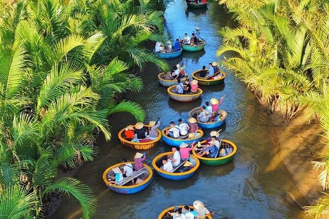 Hoi an Coconut Boat & Hoi an Ancient Town(Option Marble Mountain) - Hoi An Ancient Town After Dark: Japanese Bridge and the Hoai River Walk