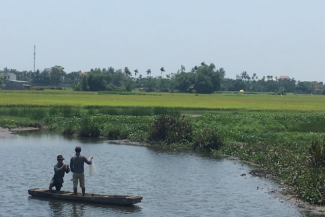 Hoi An countryside biking tour, water buffalo+ basket boat ride - Cam Thanh coconut village: fishing life, the basket-boat story, and time on the water