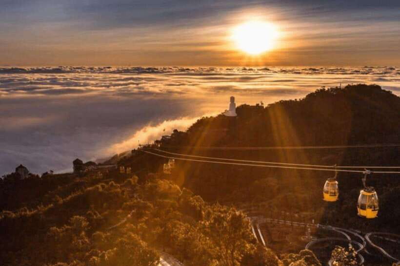 Hoi An/Da Nang: Ba Na Hills and Golden Bridge Afternoon Tour - Golden Bridge at 150 meters: the photo moment with a walkway