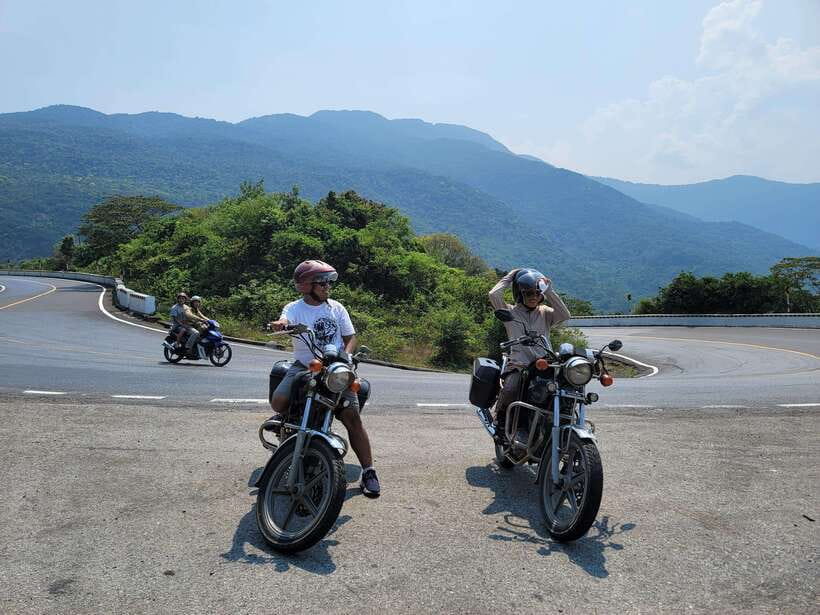 HOI AN TO HUE VIA HAI VAN PASS BY EASY RIDER - Getting in the saddle: pickup, luggage transfer, and pacing