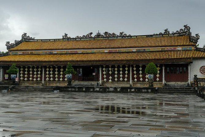 Hue City and The Citadel via Hai Van Pass Daily Small Group Tour - Thien Mu Pagoda: the iconic spiritual counterweight to empire