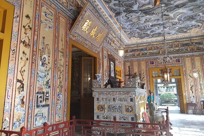 Hue Imperial City Private Tour with Royal Lunch - Khai Dinh tomb: a focused 30-minute closing chapter