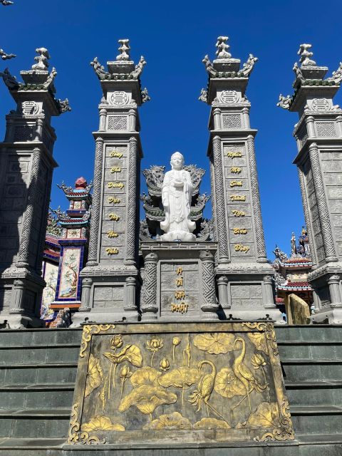 Hue: Transfer To Hoi An via Marble Moutain& An Bang Cemetery - Marble Mountains: Five Peaks, Caves, Pagodas, and One Ticket Issue