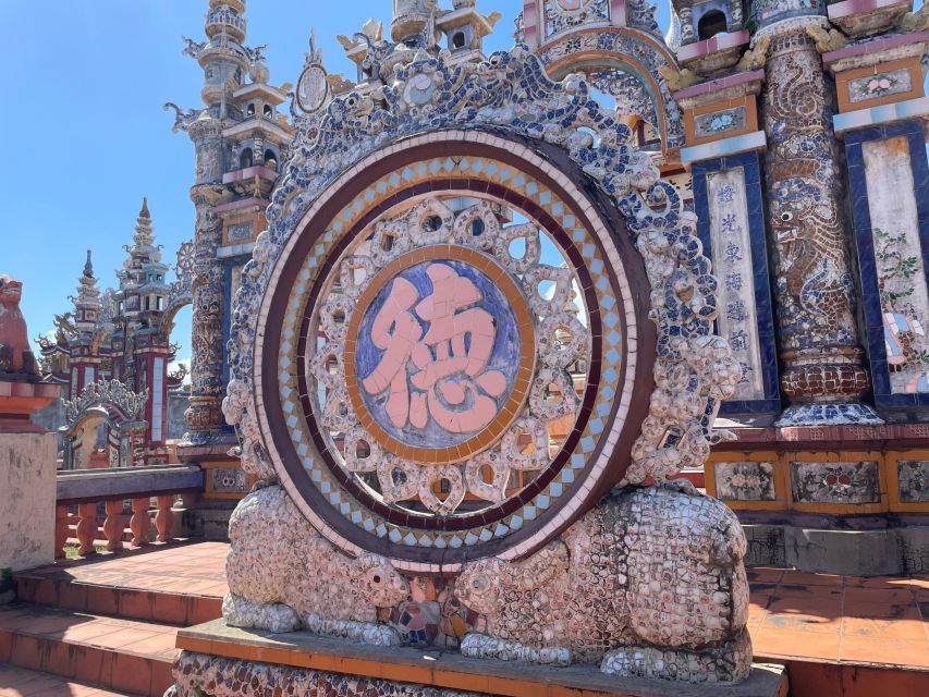 Hue: Transfer To Hoi An via Marble Moutain& An Bang Cemetery - An Bang Cemetery (Ghost City): Color, Beliefs, and Scale